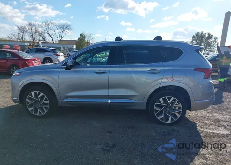 2023 Hyundai Santa Fe Calligraphy z USA, uszkodzony, nr VIN 5NMS5DAL0PH575364